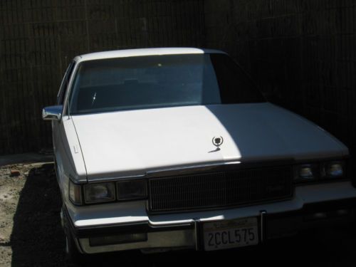 Cadillac, deville, sedan, 1985, cadillac parts, body, 4.1l