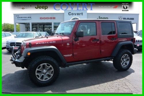 R01675a used jeep rubicon red suv 4dr 3.6l v6 24v 4wd