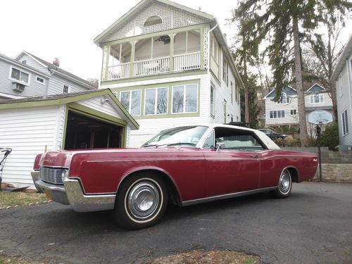 1967 lincoln continental coupe - cruise in style!
