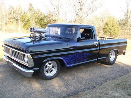 1969 ford pro street pickup - "fast and ready to ride"