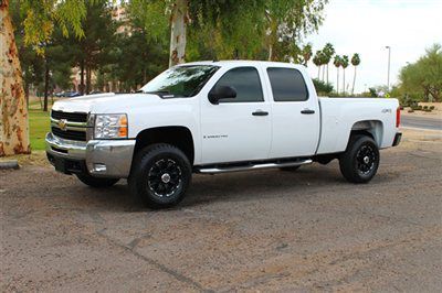 Extra clean white duramax diesel new wheels new tires financing available