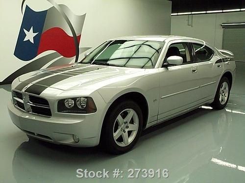 2010 dodge charger sxt 3.5l v6 leather spoiler only 55k texas direct auto