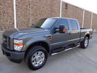 2008 ford f250 xlt sport crew cab short bed-diesel-4x4-carfax certified