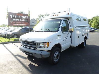 No reserve 2000 ford e350 econoline commercial truck 1 owner!