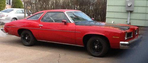 1974 pontiac lemans coupe 2-door custom hotrod, built 455, built th350, posi