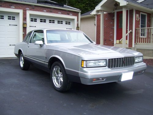 1987 chevy monte carlo luxury sport,  rare and shworoom condition