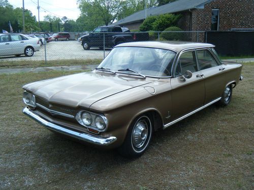 1963 chevrolet corvair monza 900 4 spd, perfect restoration cadidate