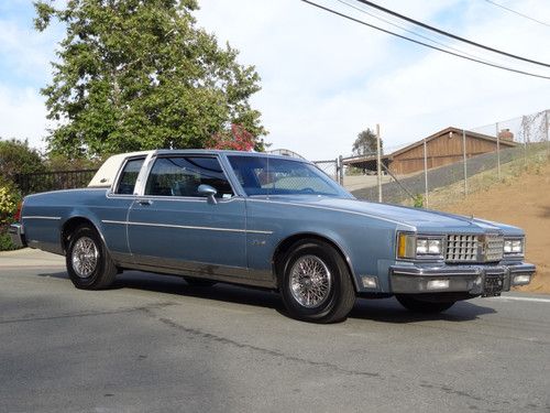 1 owner 85 oldsmobile delta 88 royale brougham coupe 5.0 v8 eighty eight cutlass