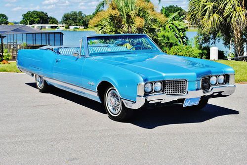 Magnificent mainly original 1968 oldsmobile ninety eight convertible show car