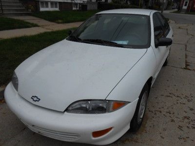 No reserve 1999 chevy cavalier  bi-fuel gas cng factory installed books included