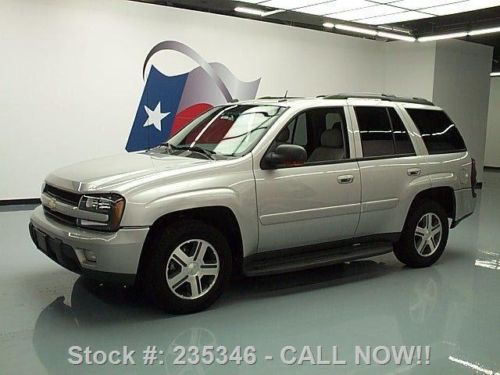 2005 chevy trailblazer heated leather sunroof only 39k texas direct auto