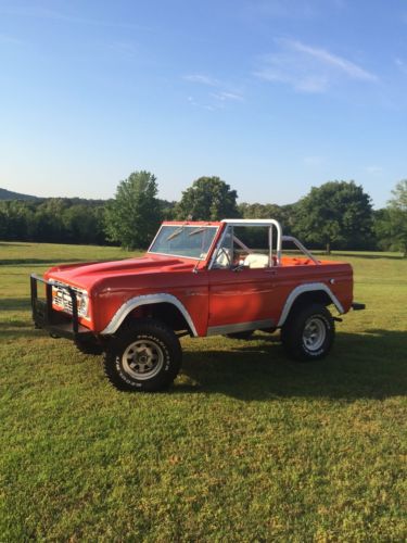 1969 ford bronco 302 v8 automatic 4x4 classic early model restoration