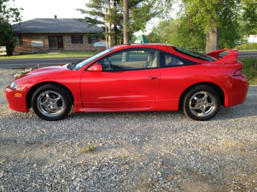 1999 mitsubishi eclipse gst 4cyl turbo-95k real miles-1-owner lady driven only