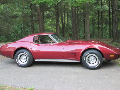 1974 corvette stingray l82 all original factory car 3 owners matching numbers