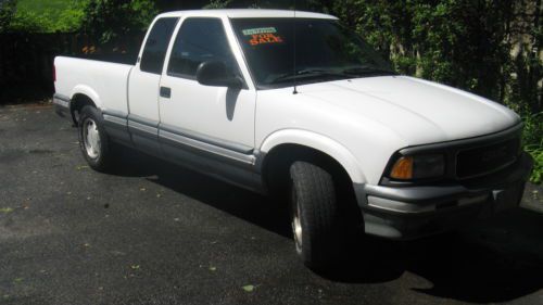 1996 gmc sonoma sle pickup truck extended cab automatic air bed liner