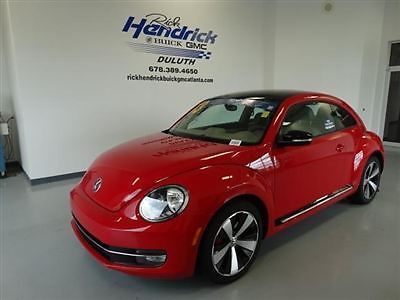 Volkswagen beetle coupe 2.0t turbo low miles automatic gasoline 2.0l turbocharge
