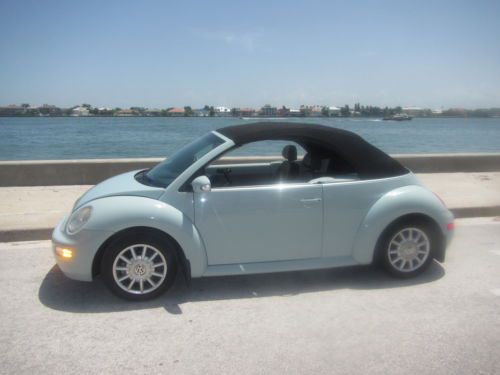 Volkswagen beetle convertible florida car 38k actuak miles!