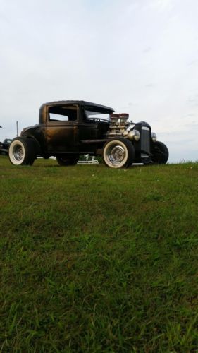 1931 ford model a. 3 window coupe. rat rod. hot rod. runs/drives!