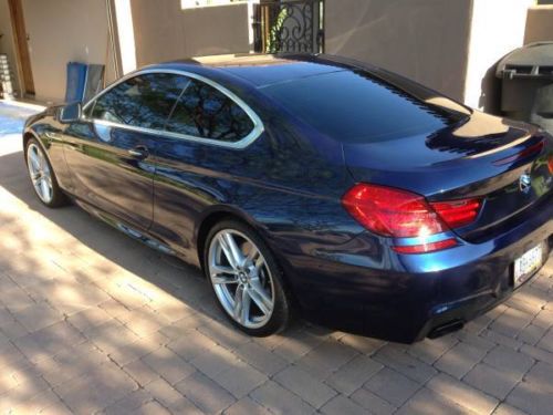 2012 bmw 650i coupe 2-door 4.4l m package