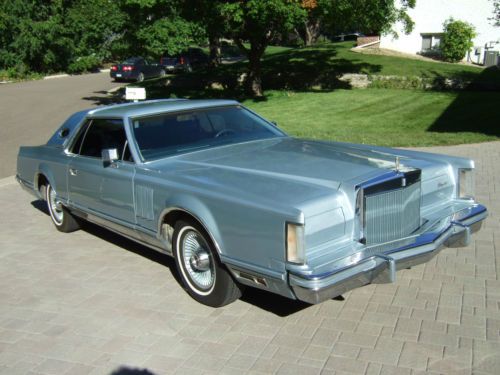 1978 lincoln continental mark v diamond jubilee edition includes lots of extras