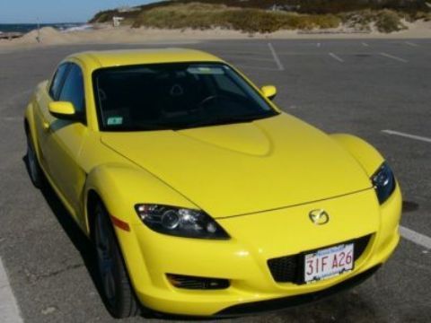 Mazda : rx-8 rx-8 rare yellow perfect 6,700 mile