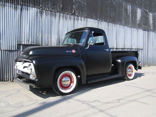 1955 ford f100 shortbed traditional hot rod/shop truck no rat