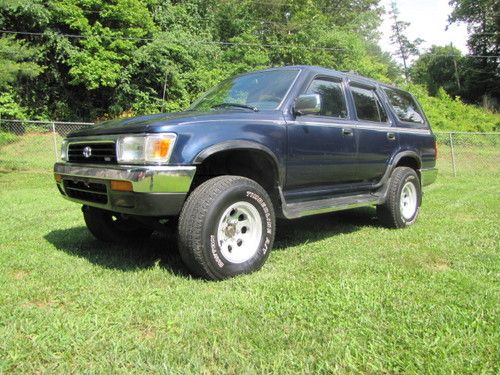 1995 toyota 4runner 2wd 3.0 v6 automatic alum wheels ***look***