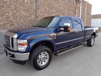 2010 ford f250 lariat crew cab long bed powerstroke diesel fx4-4x4-one owner