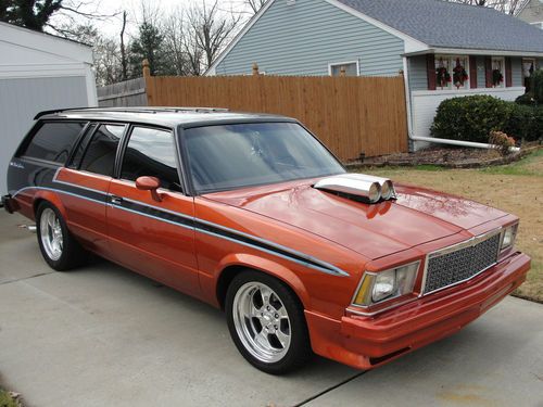 1979 chevrolet malibu wagon..."customized and supercharged"...only one around!!!