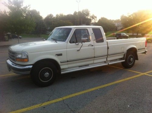 1992 ford f-250 xlt lariat extended cab pickup 2-door 7.5l