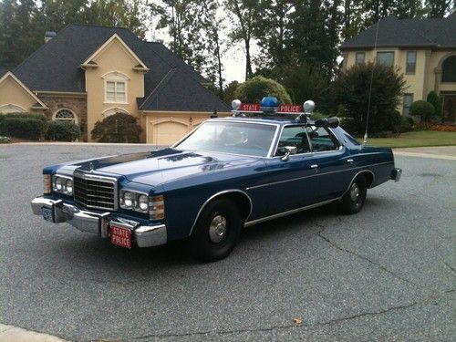 1977 ford ltd police package 19,112 original miles incredible condition cspd car