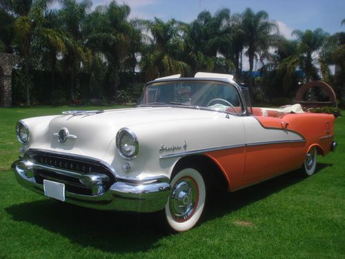 1955 oldsmobile starfire ninety-eight convertible, total restoration, amazing