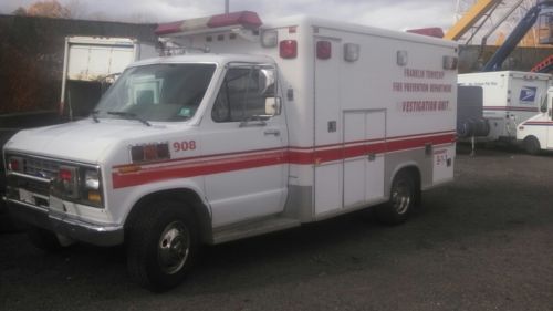 1989 ford 350 econovan ambulance