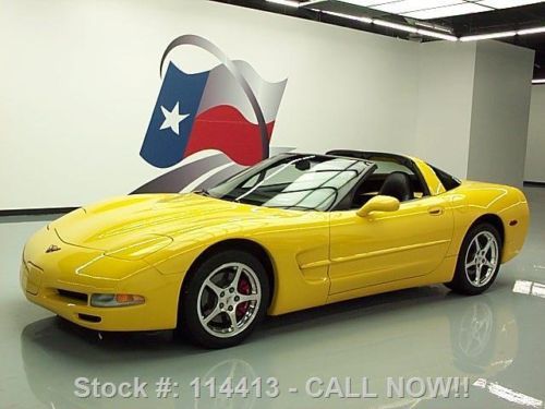 2002 chevy corvette v8 auto leather hud targa top 41k texas direct auto