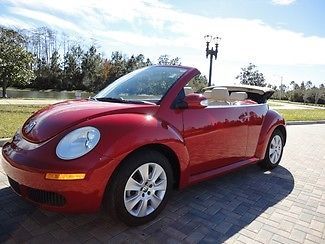Volkswa new beetle convertible perfect color super clean we ship world wide