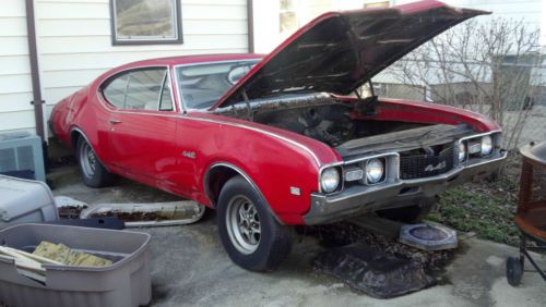 1968 oldsmobile 442 numbers matching restoration project no reserve!!!