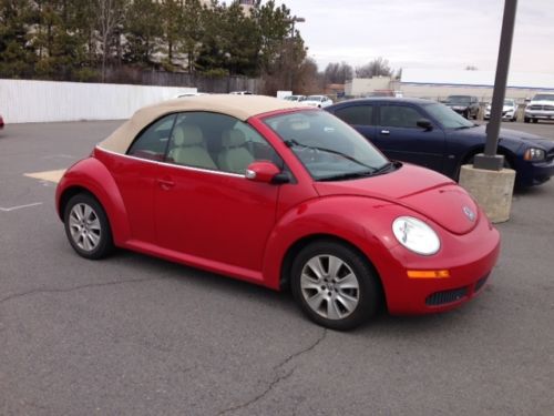 2008 vw new beetle convertable