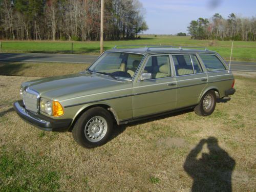 1981 mercedes benz 300td turbo diesel station wagon, from my classic collection