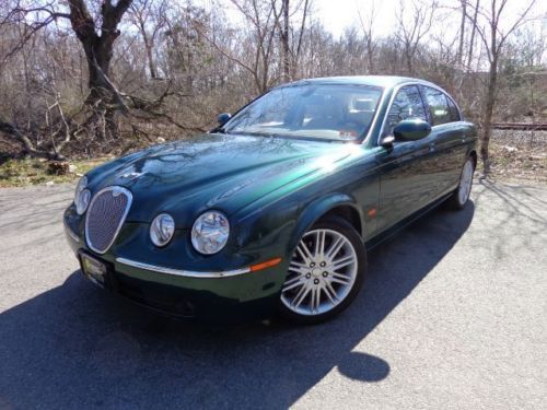 Mind condition 2006 jaguar s-type british racing green loaded