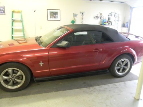 2006 ford mustang convertible pony package