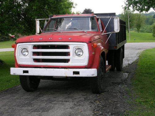 1974 dodge d600 stake bed truck!