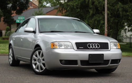 98-04 2004 audi a6 c5 quattro s-line 2.7l v6 loaded 1 owner all services mint