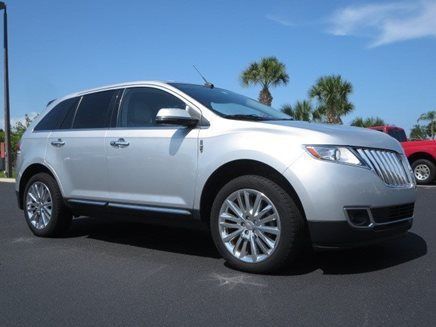 2012 lincoln mkx premium package navigation 20&#034; chrome wheels wood package