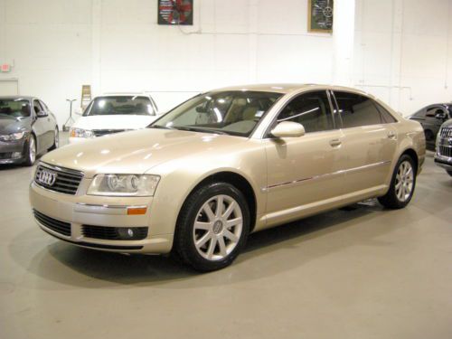 2005 a8l awd carfax certified spotless one florida owner excellent condition