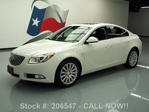 2011 buick regal cxl turbo to4 sunroof nav 1-owner 34k texas direct auto