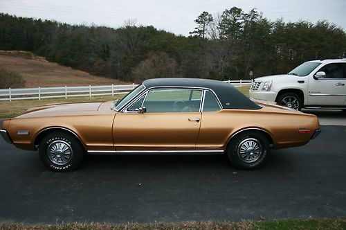 1968 cougar xr-7 metallic gold
