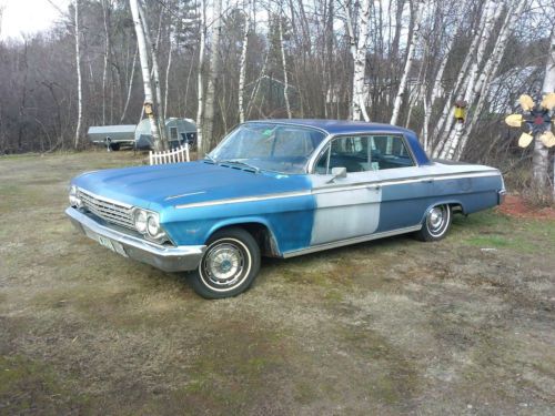 1962 chevrolet impala 4 door , barn find , heartbeat of america