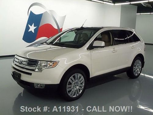 2010 ford edge limited pano roof htd leather nav 66k mi texas direct auto
