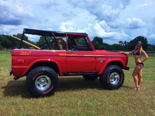 1974 bronco 302 4x4 off road lifted early ford ranger classic