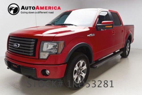 2012 ford f150 4x4 fx4 35k low miles nav rear assist crew cab htd leather